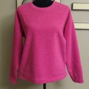 LOFT fuzzy poodle texture fleece